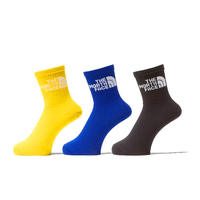 ザ・ノース・フェイス TNF ジャカード ロゴ 3P クルー ユニセックス NN82411 ソックス 靴下 | THE NORTH FACE | 06