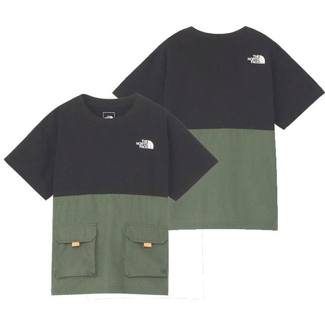 ザ・ノース・フェイス アドベンチャーティー キッズ NTJ32433 配色切替デザイン ポケット Tシャツ | THE NORTH FACE | 02