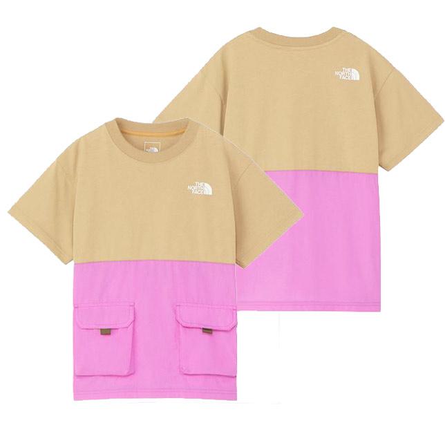 ザ・ノース・フェイス アドベンチャーティー キッズ NTJ32433 配色切替デザイン ポケット Tシャツ | THE NORTH FACE | 04