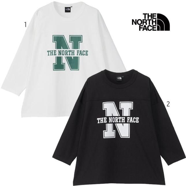 THE NORTH FACE ザ・ノース・フェイス スリークォーターフットボールティー ユニセックス NT82438 7分袖Tシャツ 3/4 FOOTBALL TEE | THE NORTH FACE