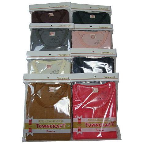TOWN CRAFT J.C.PENNEYS タウンクラフト PACK THERMAL TEE サーマル 8カラー | 