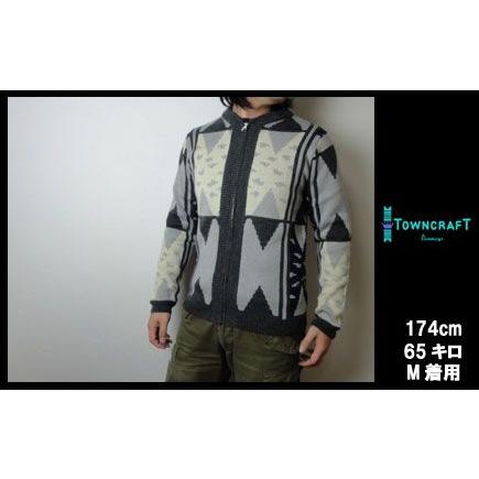 タウンクラフト ジップアップ クルー ニット カーディガン ZIP TOWN CRAFT J.C.PENNEYS | SUNNY SPORTS | 01