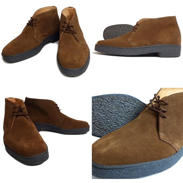 Tricker's トリッカーズ マッドガードスウェードチャッカブーツ