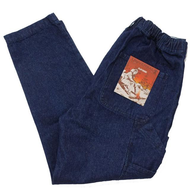 UNIVERSAL OVERALL PLAY PAINTER PANTS プレイ ペインターパンツ ワークパンツ デニム U2213670PW-C PLAY WORK キャンプ アウトドア | UNIVERSAL OVERALL | 01
