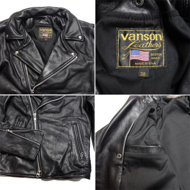 VANSON vanson バンソン C2C2D ダブルライダースジャケット VANSON vanson バンソン C2C2D ダブルライダースジャケット