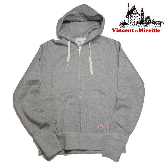 VINCENT ET MIREILLE ZIP UP PARKA COTTON TERRY ヴァンソン エ ミレイユ  ZIP UP PARKA COTTON TERRY ジップアップ パーカー コットンテリー スウェット | 