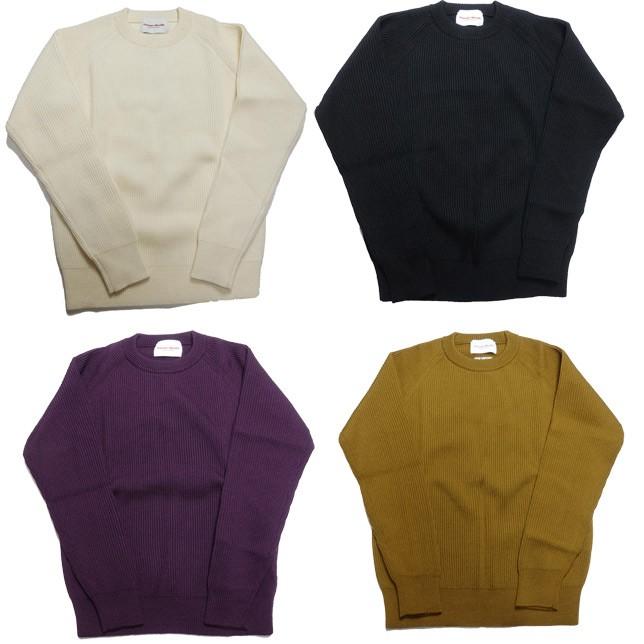 ヴァンソン エ ミレイユ VINCENT ET MIREILLE クルーネックセーター ニット ウールセーター メンズ VM192WA13011 |  | 01