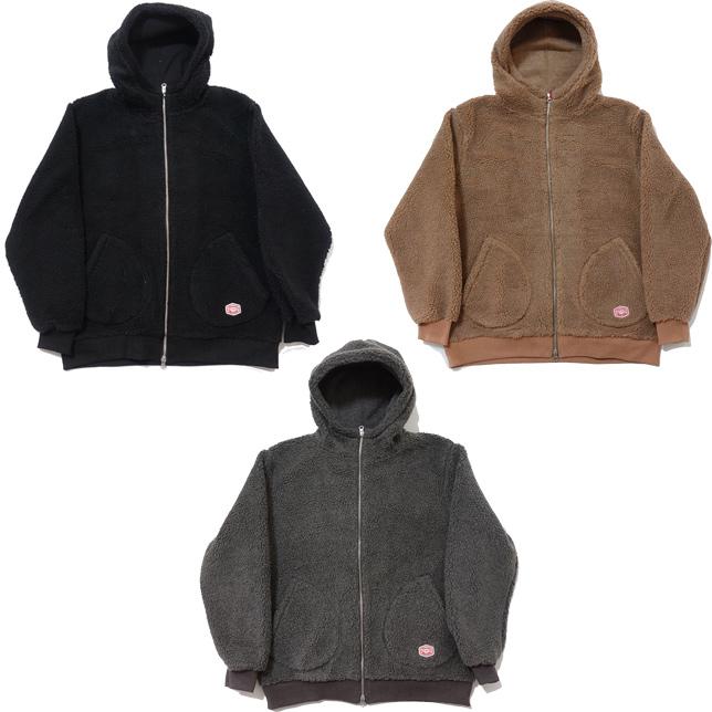 ヴァンソン エ ミレイユ VINCENT ET MIREILLE ボアジップパーカー ボアフーディ フリースジャケット メンズ VM222KB25210 | VINCENT ET MIREILLE | 01