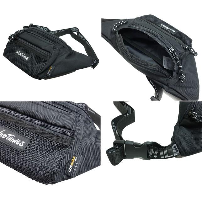 WILD THINGS ワイルドシングス コーデュラナイロン ボディバッグ ミニバッグ ショルダーバッグ | WILD THINGS | 01