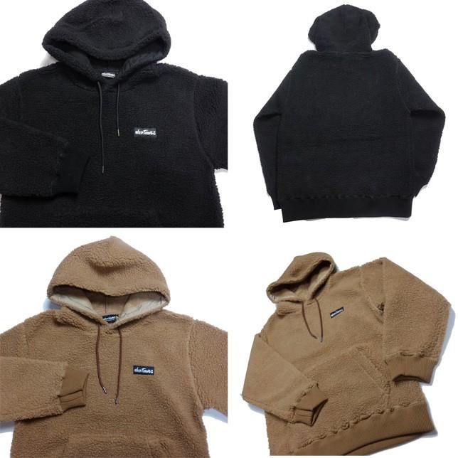 WILD THINGS ワイルドシングス ボアパーカー FLUFFY BOA PARKA WT19120N ボア フリース プルパーカー | WILD THINGS | 02