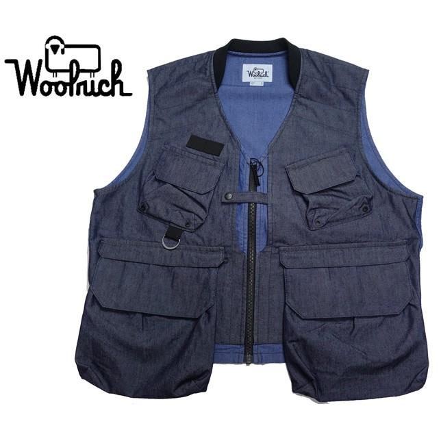 ウールリッチ WOOLRICH キャンバス デニム ライディング ベスト メンズ NOGIL1915 | WOOLRICH