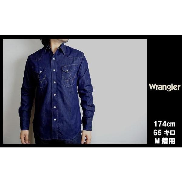 Wrangler ラングラー デニム BLUE BELL ウエスタンシャツ ワンウオッシュ | Wrangler | 01