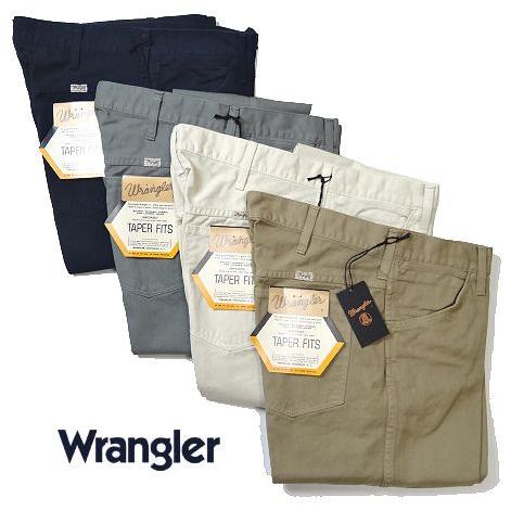 Wrangler ラングラー US オリジナル テーパーフィット パンツ コットンパンツ 綿パン メンズ | Wrangler