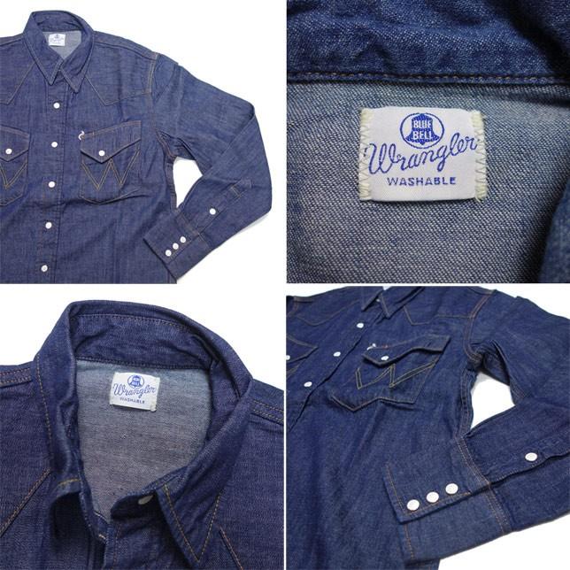 ラングラー ウエスタンシャツ デニム シャツ BLUE BELL  Wrangler 27MW メンズ WM1725 | Wrangler | 01