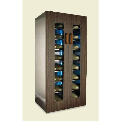 スリッパ殺菌ディスペンサー　UVクリーン ダブル 16足仕様 【ゼブラウッドダーク】 |  | 01