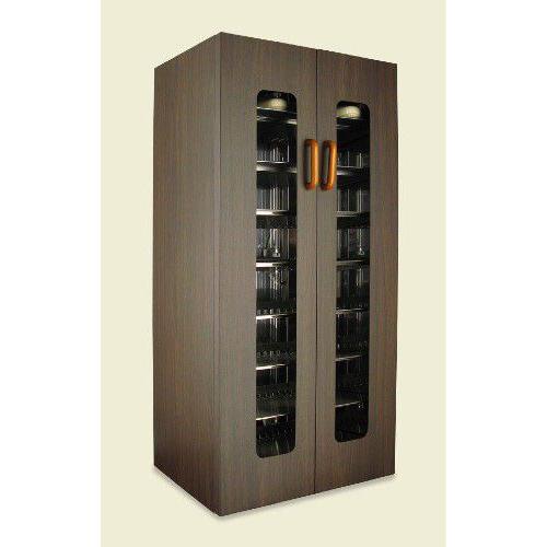 スリッパ殺菌ディスペンサー UVクリーン エクセレントダブル 16足仕様【ゼブラウッドダーク】 |  | 01