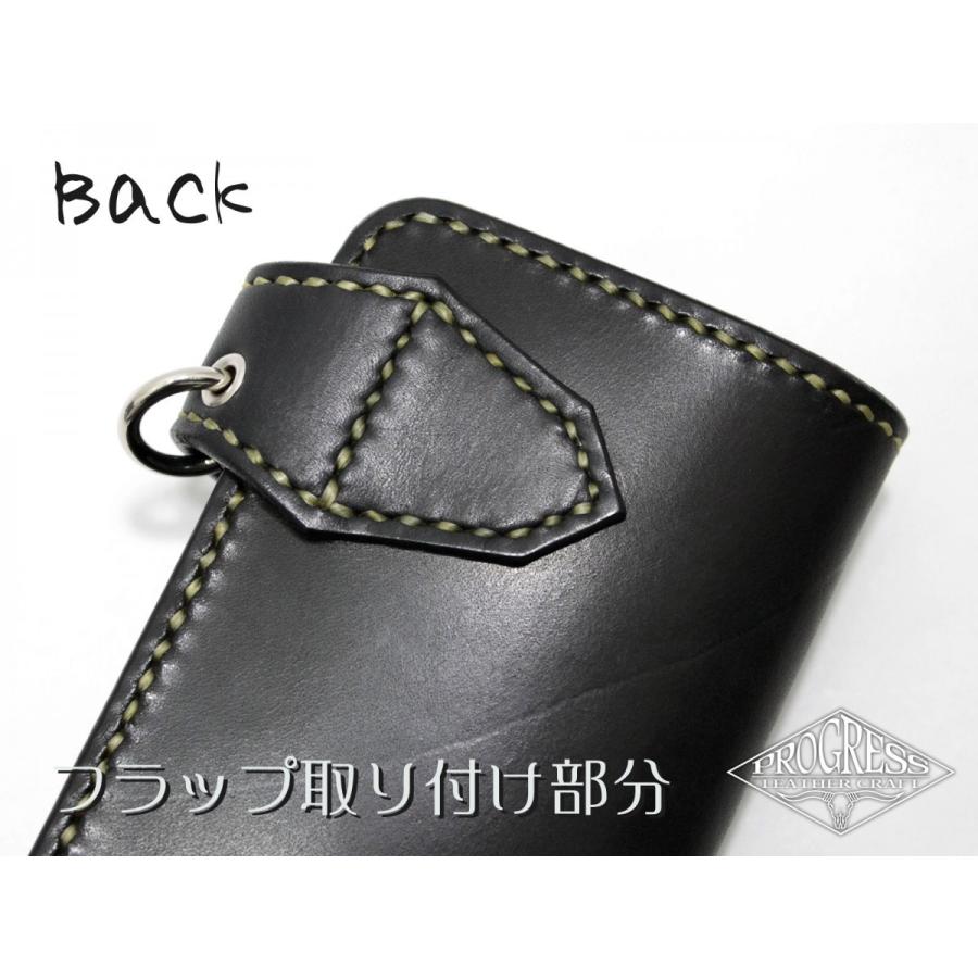 追加オプション フラップ #03 ロングウォレット 追加パーツ フラップ追加 サドルレザー 栃木レザー |  | 01