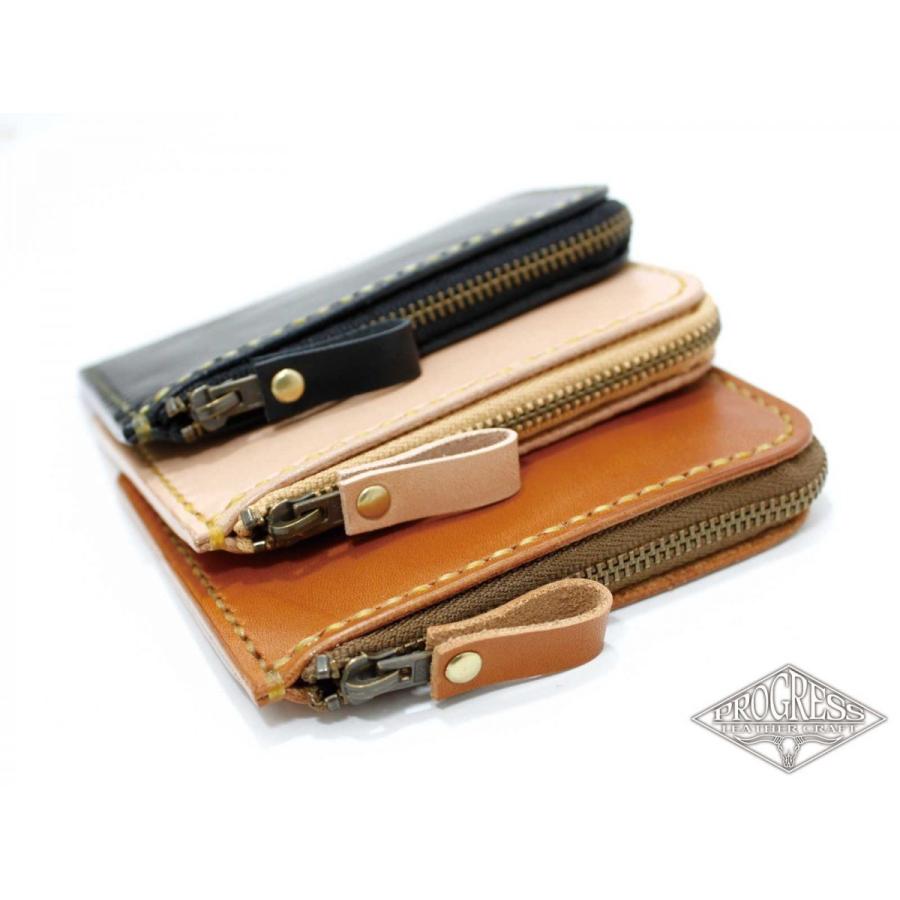 コンパクトウォレット 栃木レザー サドルレザー  ハンドメイド 手縫い お洒落 本革 |  | 01