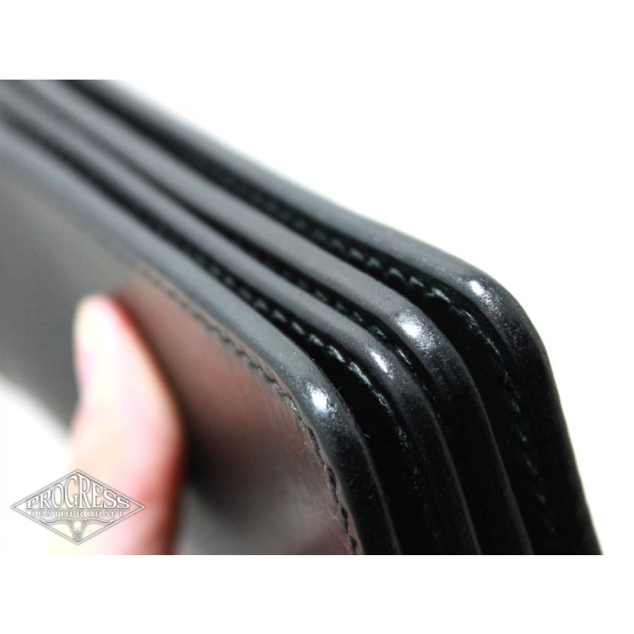 ロングウォレット TypeA  栃木レザー サドルレザー シンプル カスタムベース |  | 03