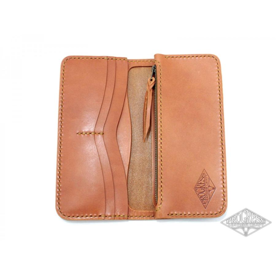 ロングウォレット TypeB  栃木レザー サドルレザー シンプル カスタムベース | 