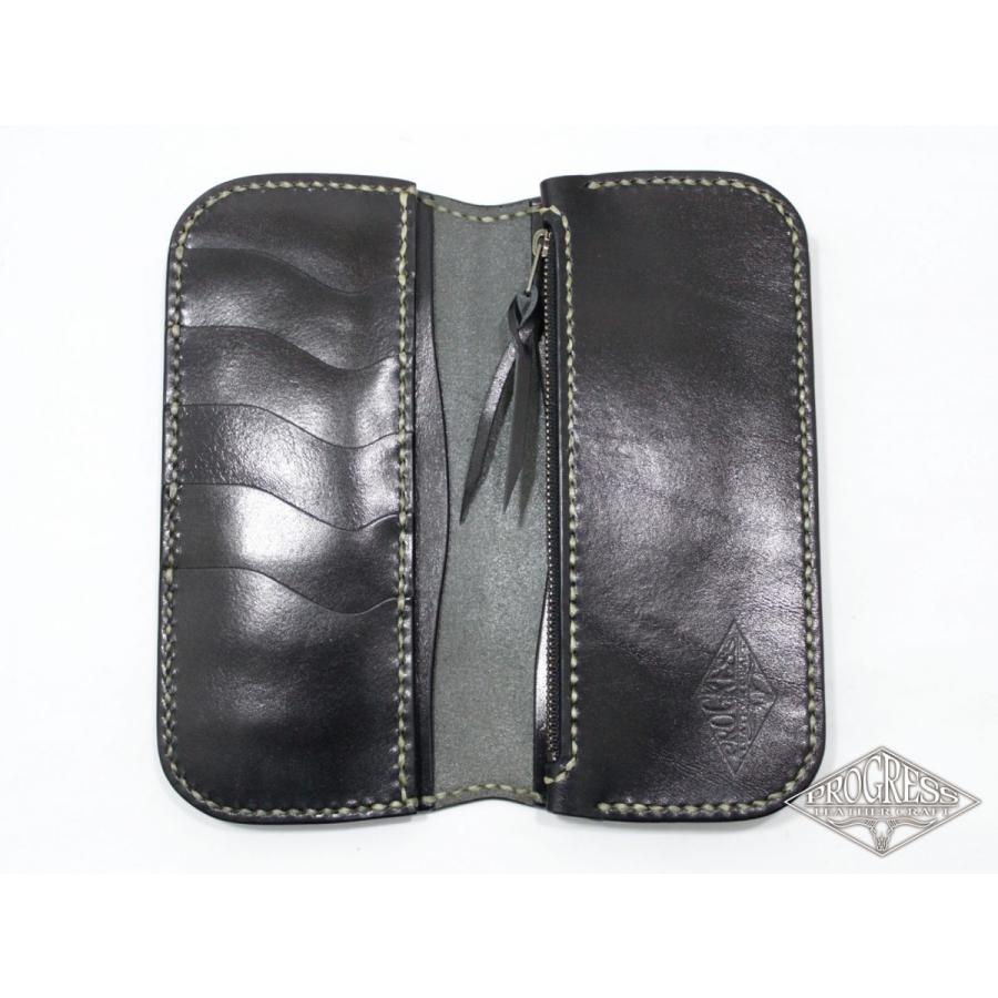 ロングウォレット TypeC  栃木レザー サドルレザー シンプル カスタムベース | 