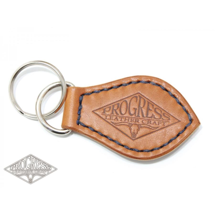 Studs キーホルダー drop　栃木レザー サドルレザー ハンドメイド 雫型 |  | 02