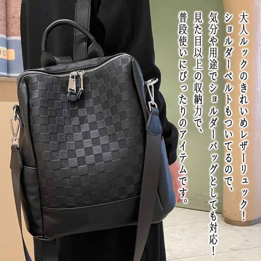 リュック レディース 2wayスクエアバッグ 40代 おしゃれ 軽い 皮 大容量 人気 通勤 レザー 50代 きれいめ A4 本革 かわいい 革 30代 20代 ブランド | ブランド登録なし | 01