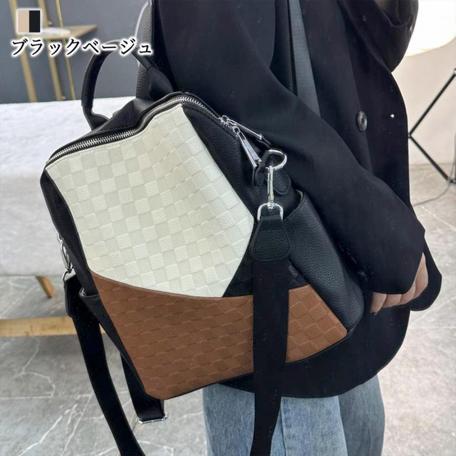 リュック レディース 2wayスクエアバッグ 40代 おしゃれ 軽い 皮 大容量 人気 通勤 レザー 50代 きれいめ A4 本革 かわいい 革 30代 20代 ブランド | ブランド登録なし | 05