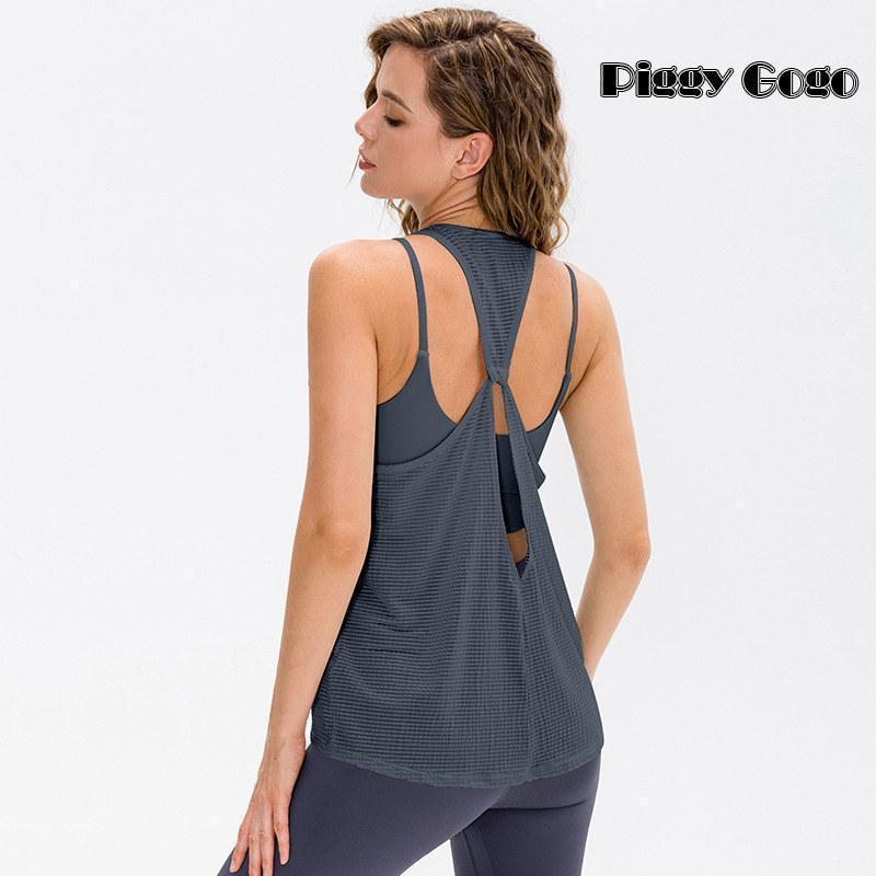 ヨガウェア トップス レディース タンクトップ スポーツウェア tシャツ ジムウェア 部屋着 スポーツ フィットネス トレーニング ホットヨガ 運動 | ブランド登録なし | 04