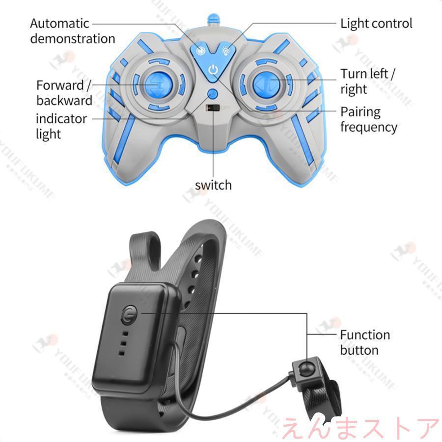 リモコンカー ラジコンカー 車おもちゃ ラジコン 自動車 こども向け スタントカー 水陸両用 オフロード 360度回転 誕生日 クリスマス プレゼント ギフト | ブランド登録なし | 15