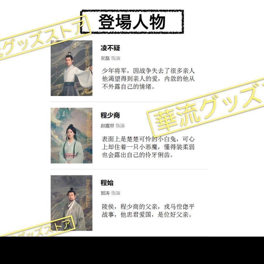 中国ドラマ「星漢燦爛(邦題:せいかんさんらん)」中国版DVD ウーレイ（呉磊)、チャオルースー(趙露思)主演！　輸入盤 |  | 02
