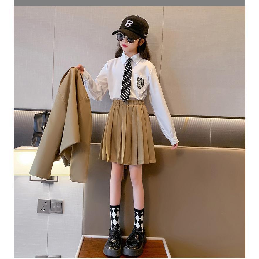 卒業式 小学校 女子 制服 卒服 5点セット 女の子 袴大学 チェック柄 無地 お受験 プリーツスカート スカート発表会 無地 スカート 成人式入学式 中学生 高校生 | ブランド登録なし | 10