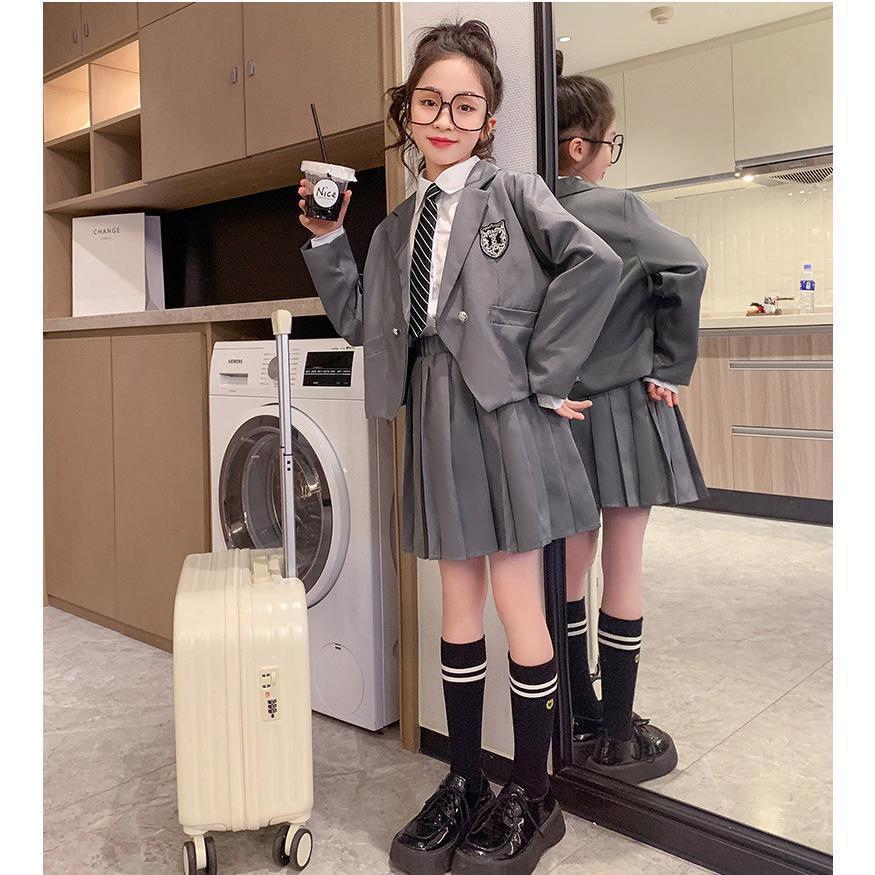 卒業式 小学校 女子 制服 卒服 5点セット 女の子 袴大学 チェック柄 無地 お受験 プリーツスカート スカート発表会 無地 スカート 成人式入学式 中学生 高校生 | ブランド登録なし | 06