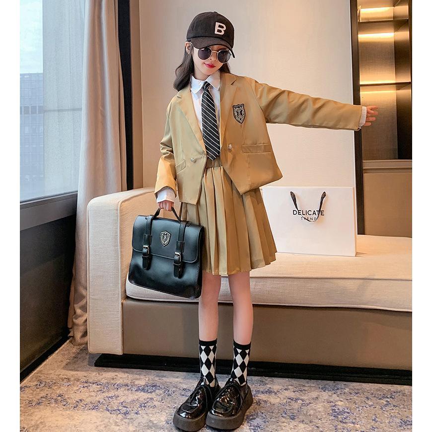 卒業式 小学校 女子 制服 卒服 5点セット 女の子 袴大学 チェック柄 無地 お受験 プリーツスカート スカート発表会 無地 スカート 成人式入学式 中学生 高校生 | ブランド登録なし | 09