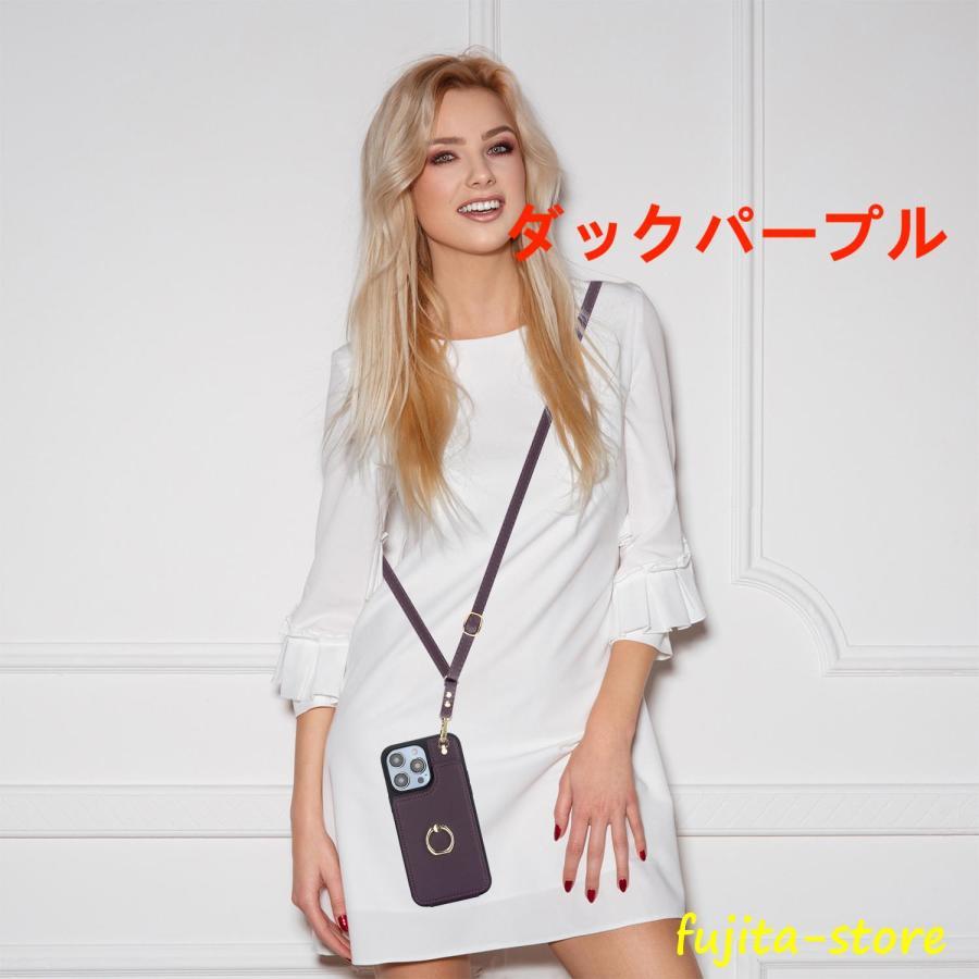 スマホケース ショルダー iphone14 ケース カード収納 スタンド機能 iphone14pro 14plus 14promax 斜め掛け iphone13 13pro iphone12 ケース 落下防止 iphone11 | ブランド登録なし | 02