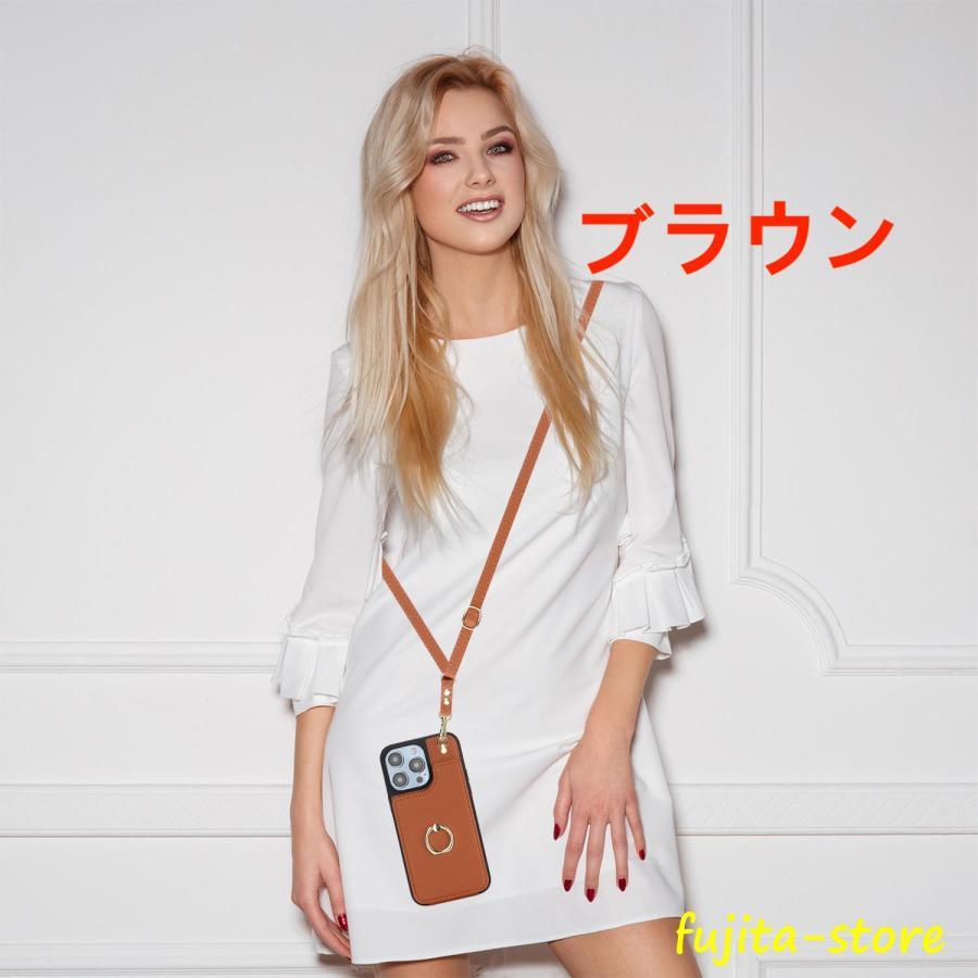 スマホケース ショルダー iphone14 ケース カード収納 スタンド機能 iphone14pro 14plus 14promax 斜め掛け iphone13 13pro iphone12 ケース 落下防止 iphone11 | ブランド登録なし | 03