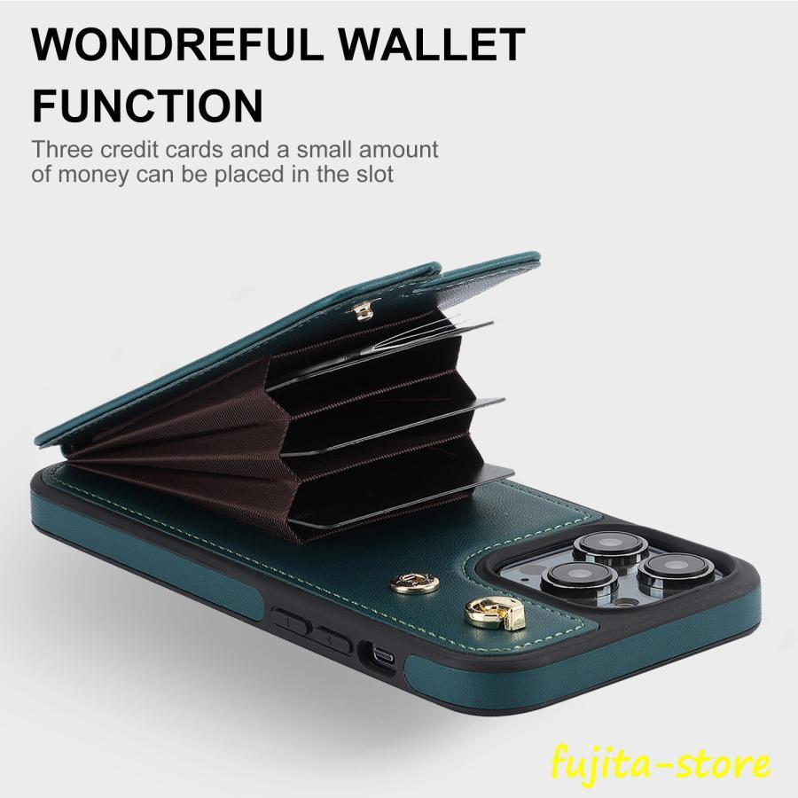 スマホケース ショルダー iphone14 ケース カード収納 スタンド機能 iphone14pro 14plus 14promax 斜め掛け iphone13 13pro iphone12 ケース 落下防止 iphone11 | ブランド登録なし | 09