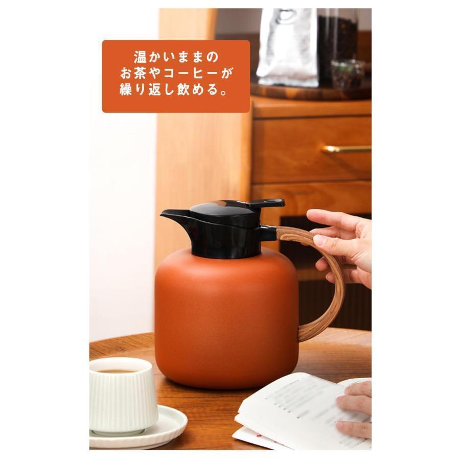 保温ポット 2L 卓上ポット 魔法瓶 2リットル 広口 保温 保冷 ステンレスポット ティーポット 3重壁設計 真空断熱ポット テーブルポット ワンタ | ブランド登録なし | 13