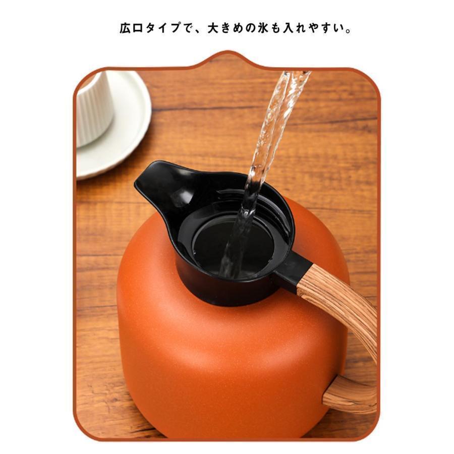 保温ポット 2L 卓上ポット 魔法瓶 2リットル 広口 保温 保冷 ステンレスポット ティーポット 3重壁設計 真空断熱ポット テーブルポット ワンタ | ブランド登録なし | 14