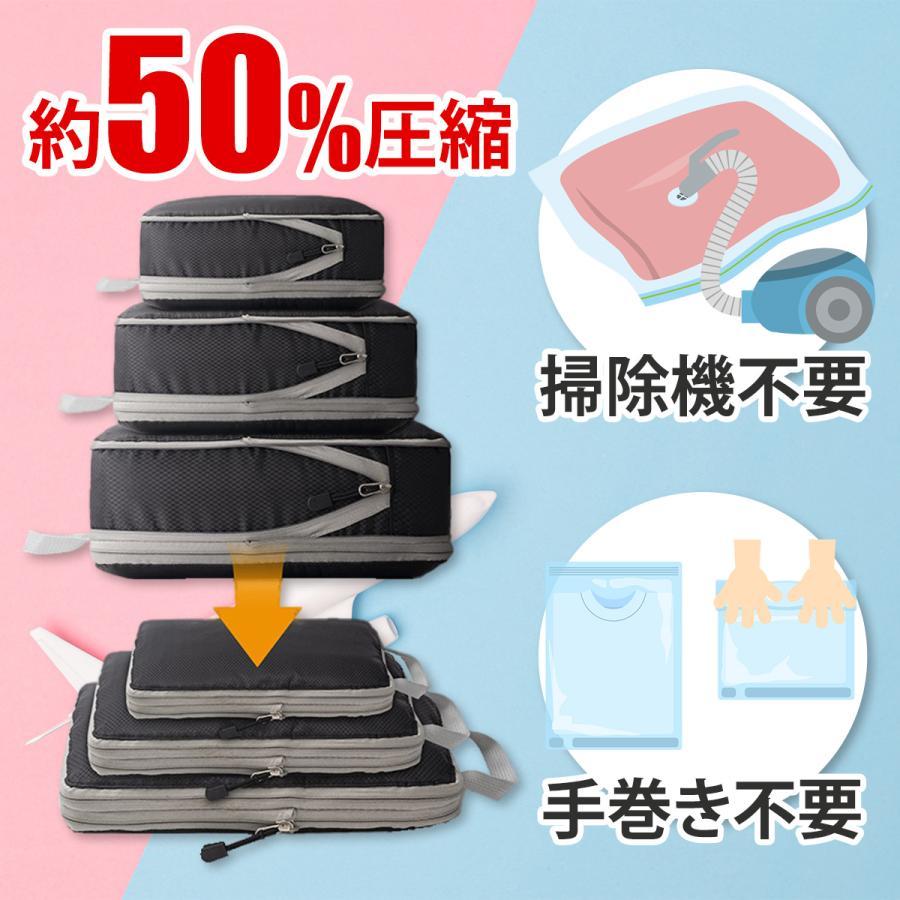 トラベルポーチ トラベルバック 圧縮袋 圧縮バッグ ポーチ 収納 旅行 折り畳み コンパクト 旅行用バック |  | 07