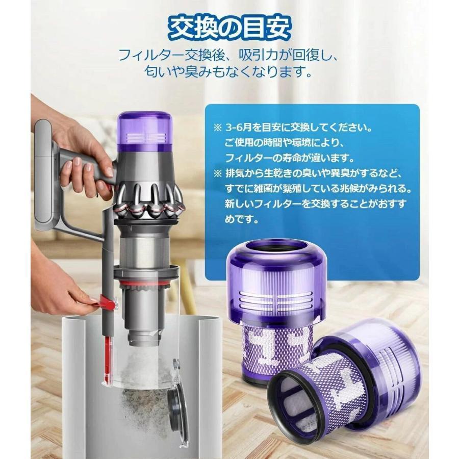ダイソン 掃除機 V10 SV18 デジタルスリム 用 フィルター 掃除機フィルター 互換フィルター sv18ff コードレス掃除機 フィルター | ブランド登録なし | 05