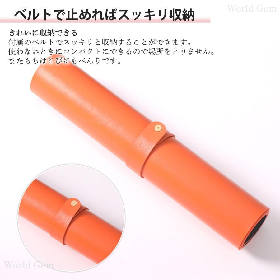 デスクマット PCデスクマット 雑貨 デスク回り 学習机 ダイニングテーブル 化粧台 防水 丈夫 オシャレ かわいい シック リバーシブル レザー調 送料無料 | ブランド登録なし | 02