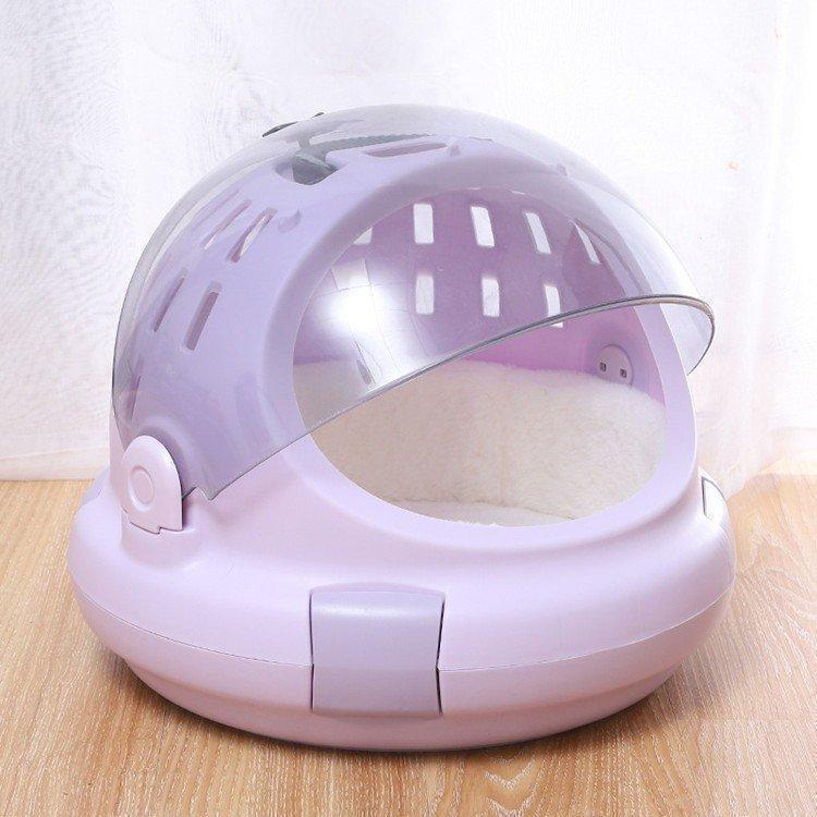 ペット用品 コロル おでかけ ネコベッド キャリーバッグ 猫用ハウス キャットハウス クッション付き | ブランド登録なし | 18
