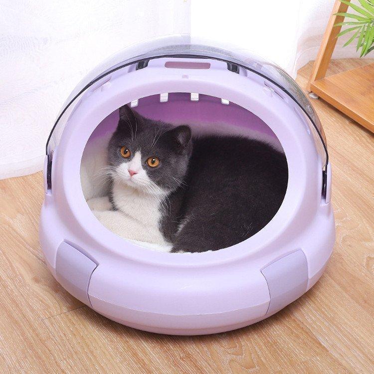 ペット用品 コロル おでかけ ネコベッド キャリーバッグ 猫用ハウス キャットハウス クッション付き | ブランド登録なし | 09