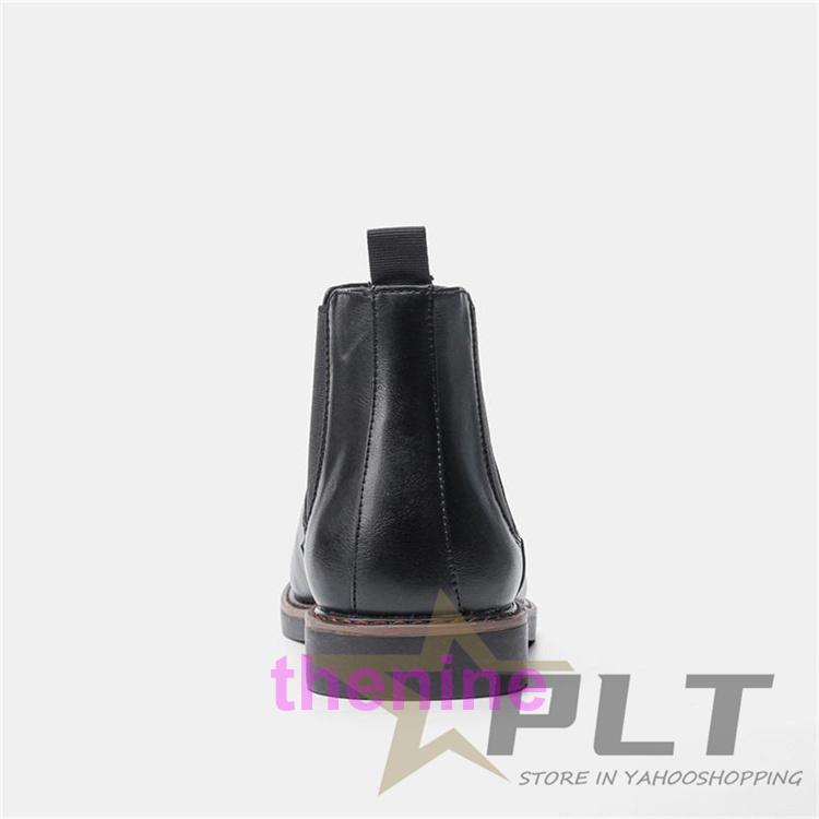 ショートブーツ メンズ レザー 皮 エンジニア チャッカブーツ 革 ビジネスシューズ 滑り防止 通勤通学 | ブランド登録なし | 15