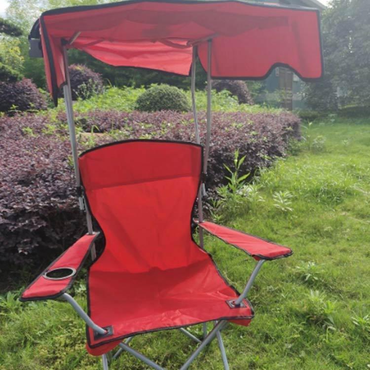 アウトドアチェア 折りたたみ 椅子 日よけ付 サンシェード 屋根付き椅子 日焼け対策 チェアー アウトドア キャンプ 海 キャンプチェア 持運びチェア | ブランド登録なし | 01