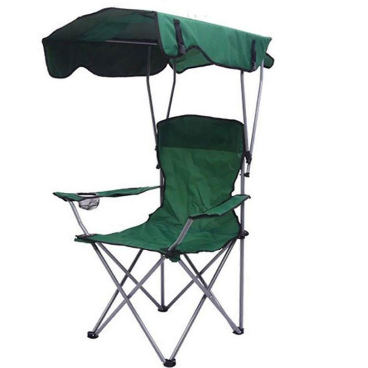 アウトドアチェア 折りたたみ 椅子 日よけ付 サンシェード 屋根付き椅子 日焼け対策 チェアー アウトドア キャンプ 海 キャンプチェア 持運びチェア | ブランド登録なし | 04
