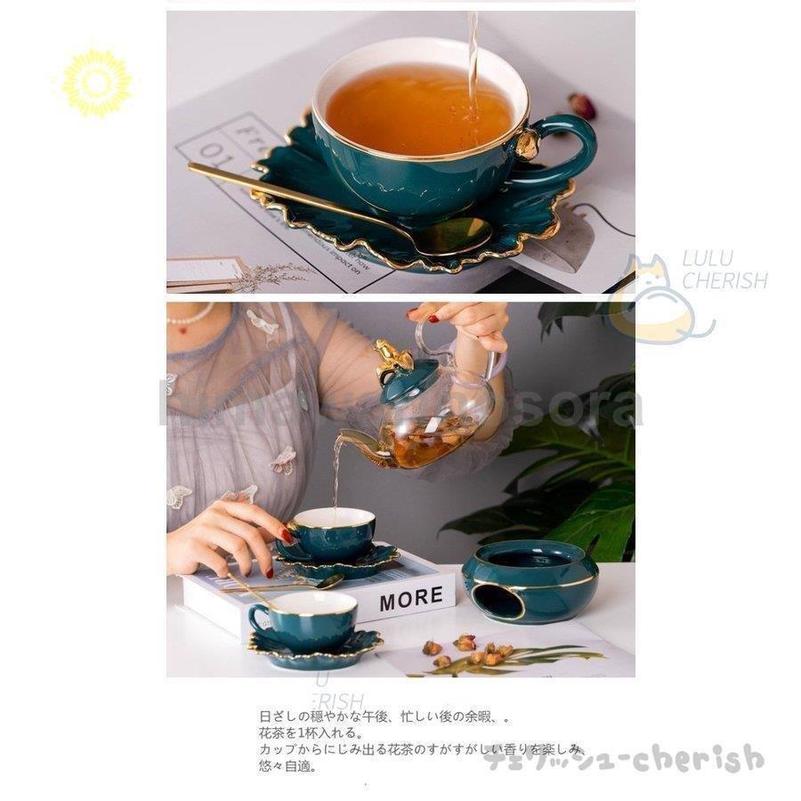 アフタヌーンティー茶器セット加熱家庭用養生茶器ガラス泡ティーポットシンプル北欧風中国茶器 卒業式 | ブランド登録なし | 14