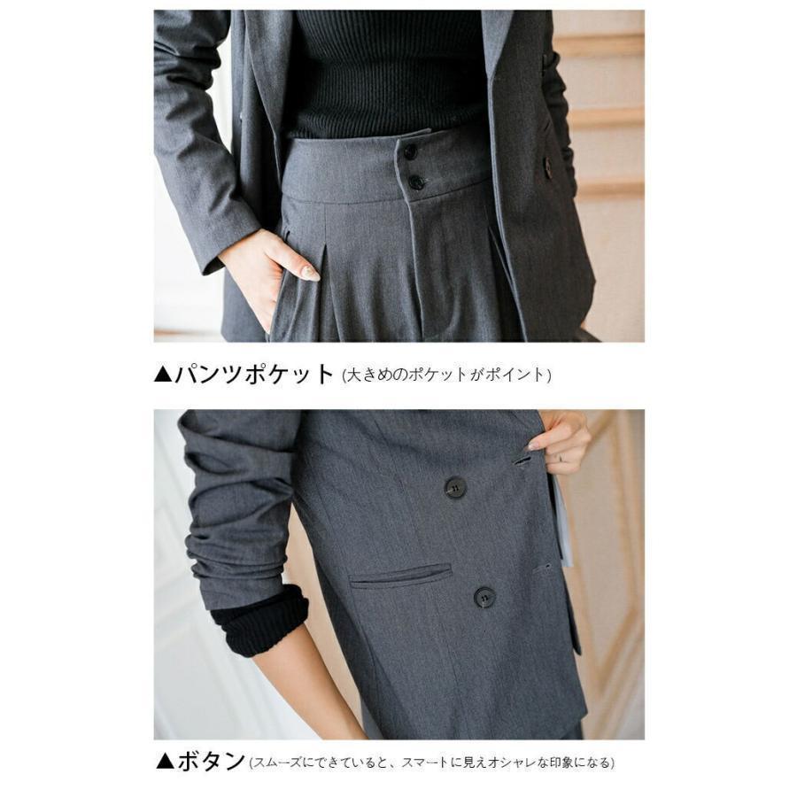 パンツスーツ レディース おしゃれ 入学式 入園式 ママスーツ パンツ かっこいい 卒園式 卒業式 スーツ レディーススーツ 大きいサイズ 韓国 | ブランド登録なし | 02