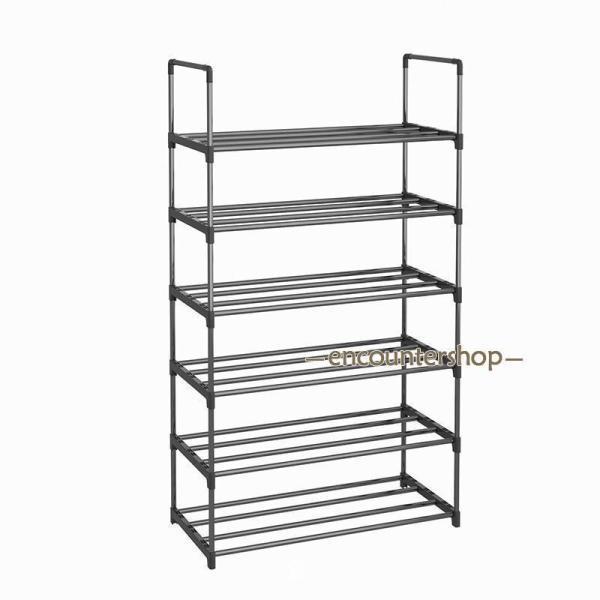 シューズラック スリム 下駄箱 靴ラック シューズ收納 8段階 10段階 幅60cm 玄関収納 収納棚 オープン収納 靴入れ 靴箱 靴収納 大容量 | ブランド登録なし | 13